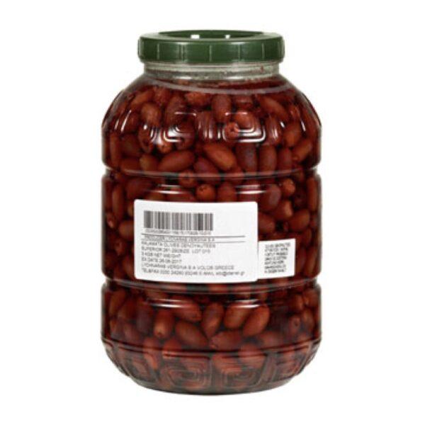 Olives Kalamata dénoyautées (261-290) Vergina 3kg