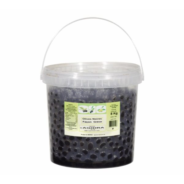 Olives noires ridées façon Grèce 8kg