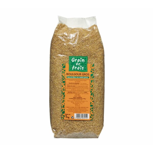 Boulgour brun gros Grain de frais 1kg