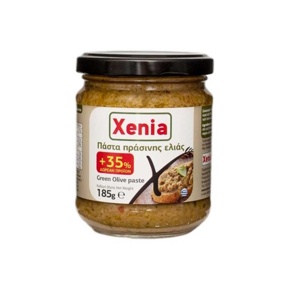 Pâte d'olives vertes Xenia 185g