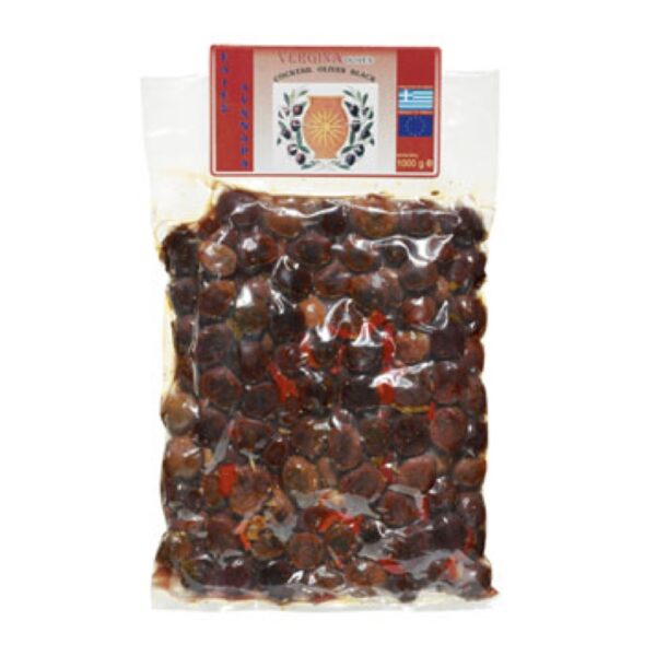 Olives noires mariné (101-110) Vergina 1kg