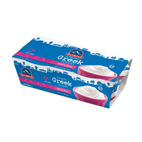 Yoghourt Grec 0% Olympus 2x150g