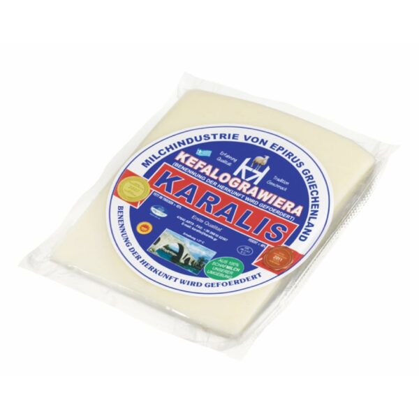 Fromage Kefalograviera Karalis au lait de brebis ~300g