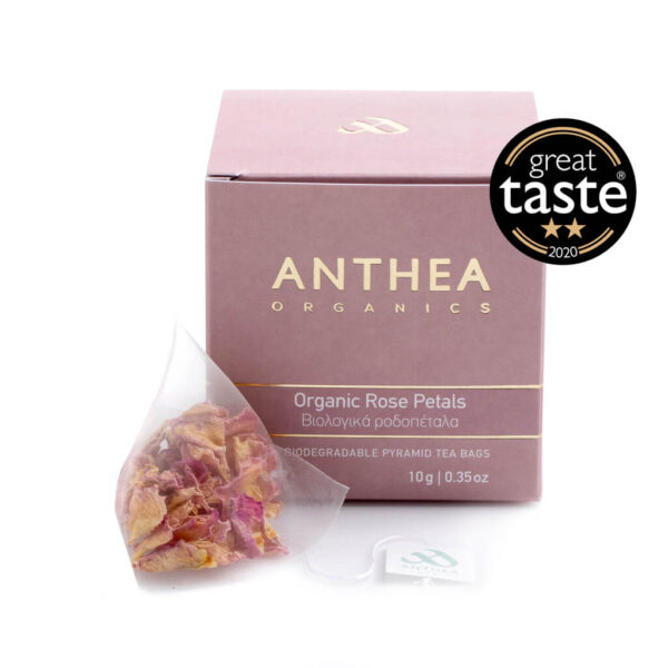 Pétales de rose BIO Anthea (10 sachets)