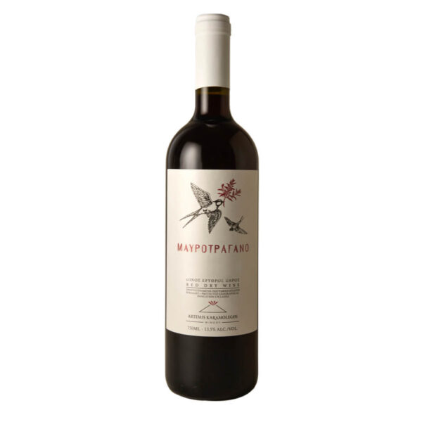 Mavrotragano Santorini PDO (100% Mavrotragano) Karamolegos rouge 2018