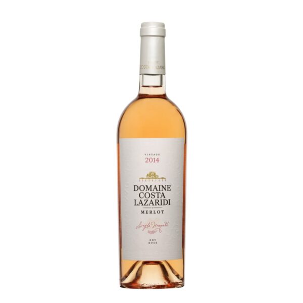 Merlot Domaine Costas Lazaridi rosé 75cl