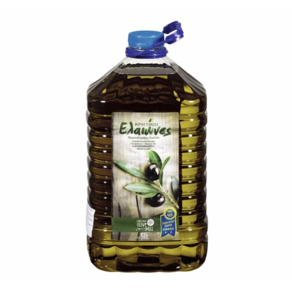 Huile d'olive extra vierge Cretan Oil Mill PET 5L