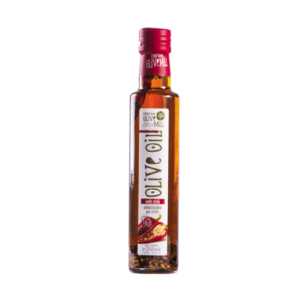 Huile d'olive extra vierge au chili Cretan Olive Mill 25cl