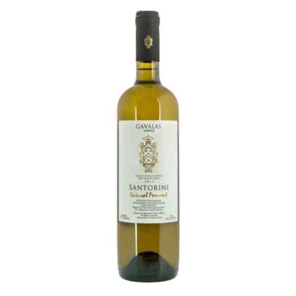 Santorini PDO Natural Ferment (100% Assyrtiko) Gavalas blanc 2019