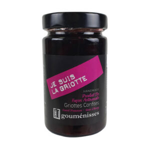 Griottes entières en bocal ''Je suis la Griotte'' 350g