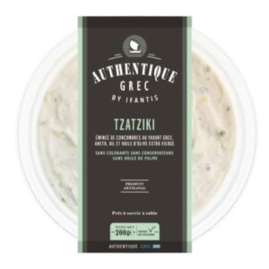 Tzatziki (yogourt ail-concombre) Ifantis 200g