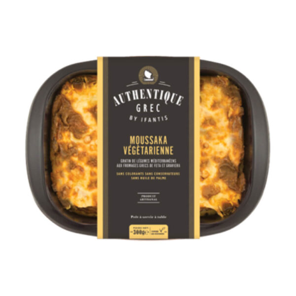 Moussaka végétarienne (gratin d'aubergines) Ifantis 300g