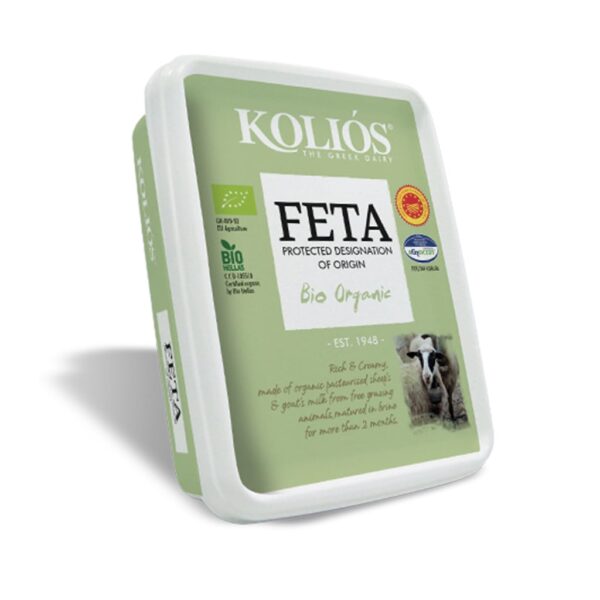 Feta AOP Vintage ORGANIC Kolios 150g (saumure)