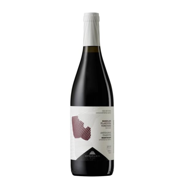 Mandilari Plakoura IGP Crète Lyrarakis Winery rouge 1.5L