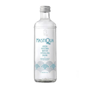 Mastiqua eau pétillante grecque infusé avec Mastiha 33cl